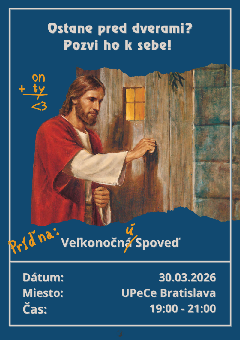 Predvelkonočná spoveď 2026